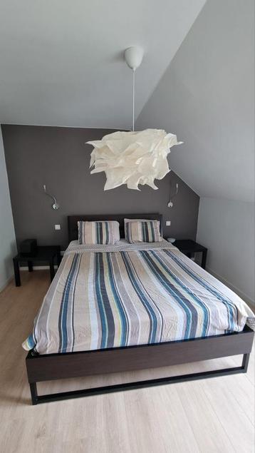 Lit 160X200 Ikea Trysil DISPONIBLE MI-AOÛT  beschikbaar voor biedingen