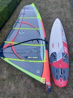 Windsurf Freeride 144 liter volume komplete set 5.7 m², Ophalen, 250 tot 300 cm, Met vin(nen), Complete set
