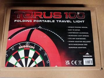 Mission Torus 100 Foldable LED Dartbord Verlichting beschikbaar voor biedingen