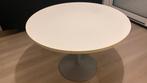 tafel + 4 stoelen, Huis en Inrichting, Tafels | Eettafels, Ophalen, Rond, Zo goed als nieuw, Metaal