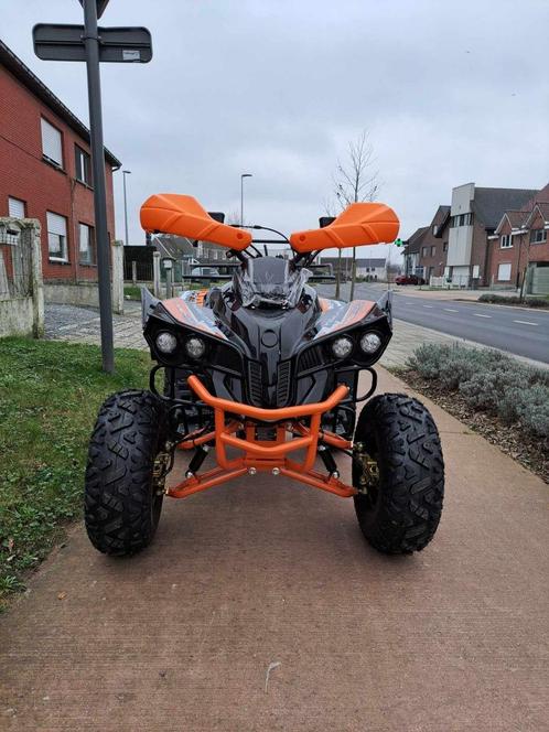 QUADS 125CC 4TAKT PLUS ACHTERUIT MET GARANTIE ZIJN NIEUW, Motos, Quads & Trikes, jusqu'à 11 kW, 1 cylindre, Enlèvement