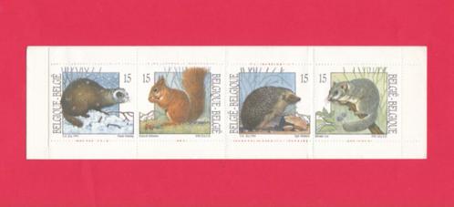 Notitieboekje nr. 23 postfris - Kleine zoogdieren uit 1992., Postzegels en Munten, Postzegels | Europa | België, Postfris, Orginele gom