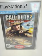 Call of Duty 2: Big Red One [Platinum] – PlayStation 2 (PAL), Shooter, Ophalen of Verzenden, Vanaf 16 jaar, 2 spelers