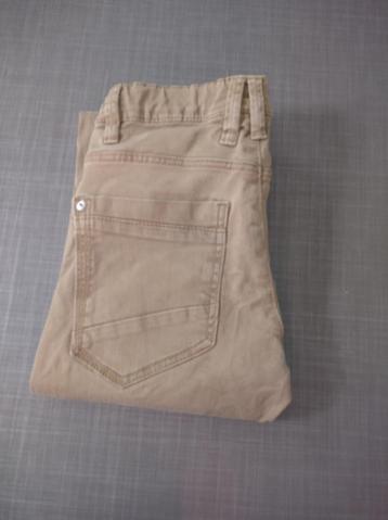 beige jeans, lange broek, maat 134, C&A