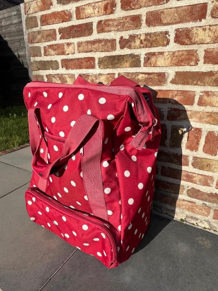 Boodschappentrolley Reisenthel, Bijoux, Sacs & Beauté, Sacs | Sacs de voyage & Petits Sacs de voyage, Utilisé, Rouge, 40 à 60 cm