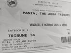 Concertplaats, Tickets en Kaartjes, Twee personen, Oktober