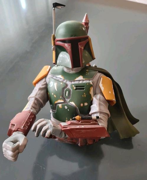 STAR WARS BUSTE DE BOBA FETT, Verzamelen, Star Wars, Zo goed als nieuw, Ophalen of Verzenden