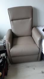 Weba Pope elektrische fauteuil relaxmodel in kunstleer, Huis en Inrichting, Fauteuils, Leer, Zo goed als nieuw, Ophalen