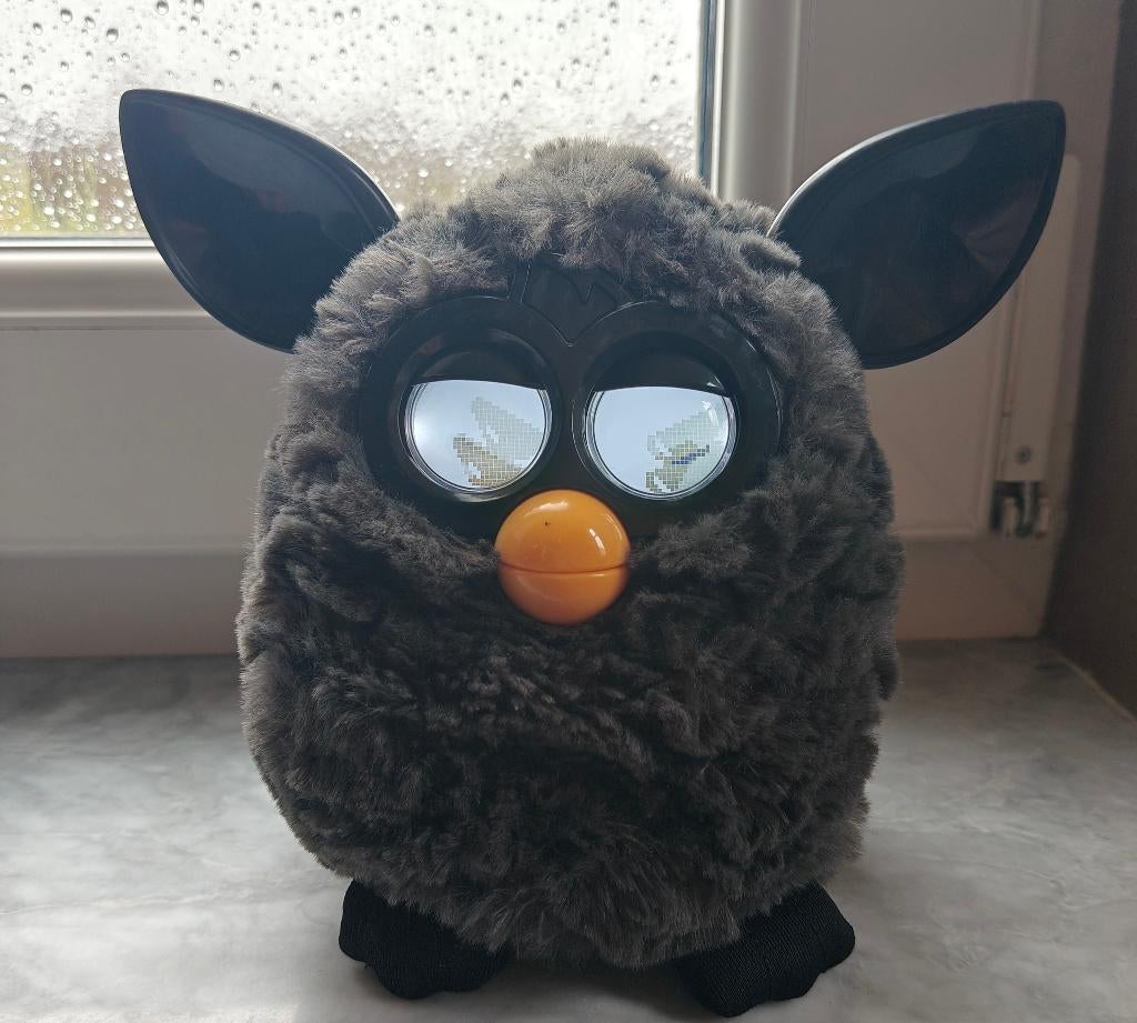 Figurine Furby Boom 2012 Toys French Version figure Diagonal Stripes