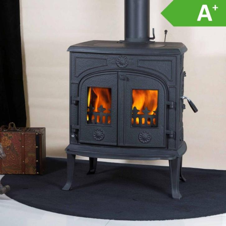 Zeer grote Gietijzeren Houtkachel Comet 58cm hout!, Huis en Inrichting, Woonaccessoires | Overige, Nieuw, Ophalen of Verzenden