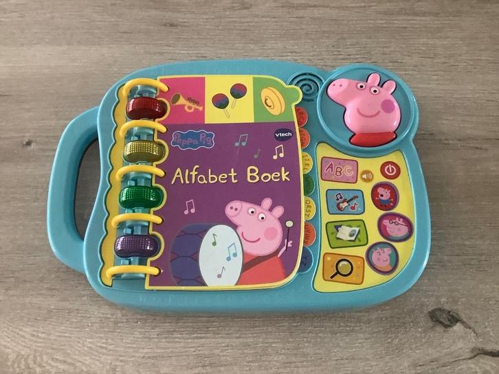 Peppa Pig educatieve alfabet boek (licht-Geluid), Kinderen en Baby's, Speelgoed | Educatief en Creatief, Zo goed als nieuw, Taal en Lezen