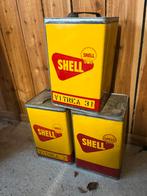 Shell olie bidons 20l, Antiek en Kunst, Ophalen