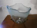 Decoratieve glazen schaal, Schaal, Rond, Ophalen of Verzenden, Glas