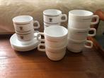 Arcipal vintage koffietassen , pastel, Rombouts, Antiek en Kunst, Ophalen
