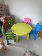 Table + 4 chaises ikea mammut, Ophalen, Zo goed als nieuw