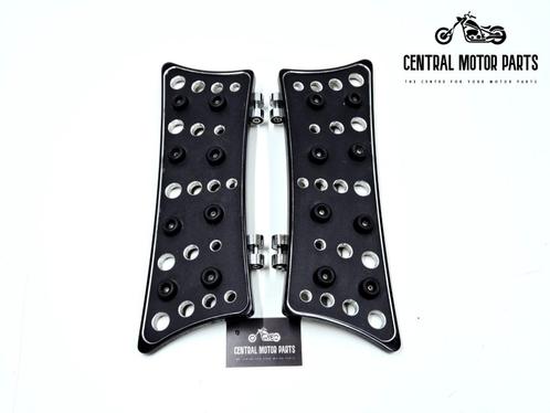Rider Floorboards Zwart Touring-Softail FL, Motoren, Onderdelen | Harley-Davidson, Gebruikt, Ophalen of Verzenden