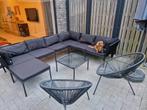 Lounge voor 6 personen, Huis en Inrichting, Zetels | Zetels, Ophalen, Gebruikt, 100 tot 125 cm, Hoekbank