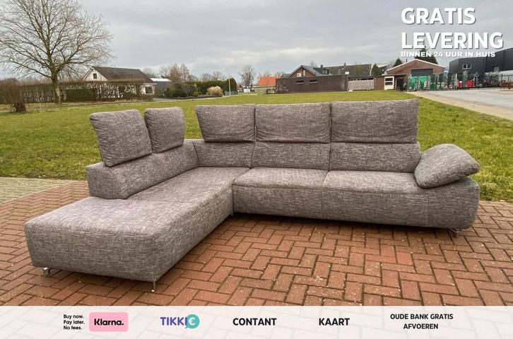 Montel Unique Stoffen Hoekzetel-Gratis Levering NL & BE, Huis en Inrichting, Zetels | Zetels, Zo goed als nieuw, Hoekbank, Vierpersoons of meer