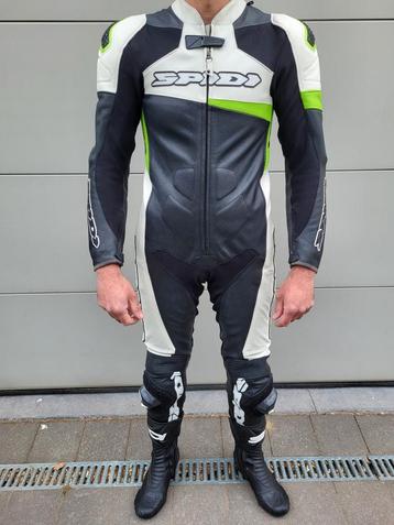 ️ Te koop: Compleet leren motorpak – Spidi – Maat 50 ️ beschikbaar voor biedingen
