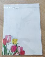 Briefpapier tulpen, Ophalen of Verzenden, Zo goed als nieuw