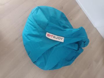 Pouf Sit and Joy, Enlèvement, Comme neuf, Bleu, Pouf