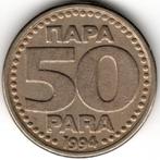 Joegoslavië : 50 Para 1994  KM#163  Ref 14871, Ophalen of Verzenden, Losse munt, Joegoslavië
