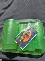 set PVC  drinkbekers, Antiek en Kunst, Ophalen