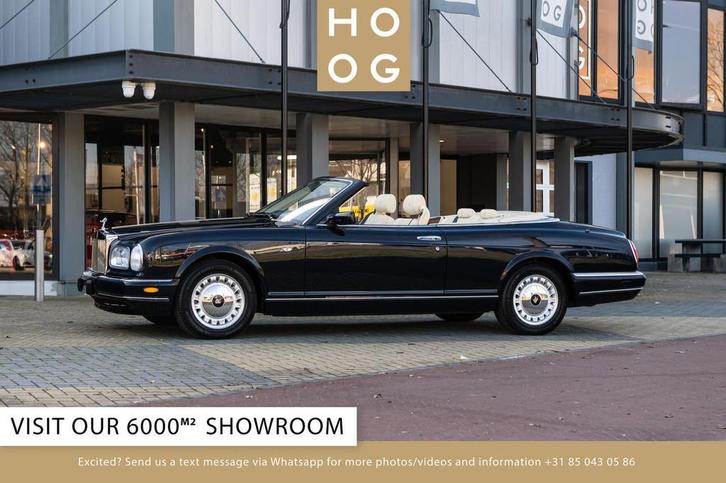 Rolls-Royce Corniche V convertible (bj 2000, automaat), Auto's, Oldtimers, Bedrijf, Te koop, Lederen bekleding, Open dak, Rolls-Royce