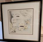 De Cocker Paul: litho, met de hand bijgekleurd, Antiek en Kunst, Ophalen