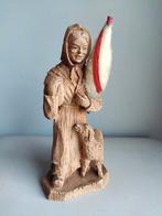 Oud houten herderinbeeld, Ophalen of Verzenden