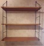 Retro metalen rek met 3 leggers., Ophalen, Huis en Inrichting