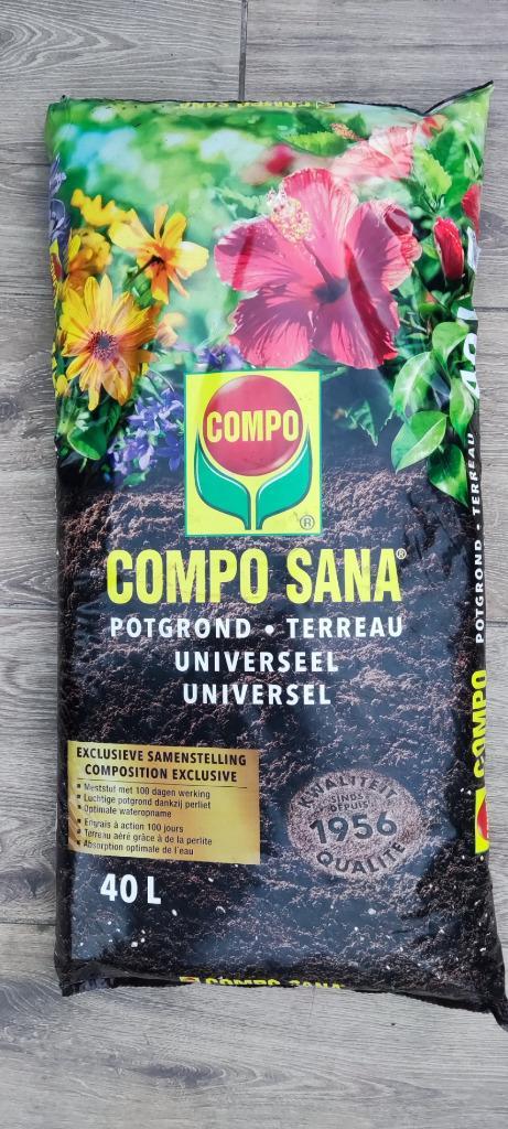 Compo Sana Universele potgrond (40 liter), Tuin en Terras, Aarde en Mest, Potgrond, Ophalen