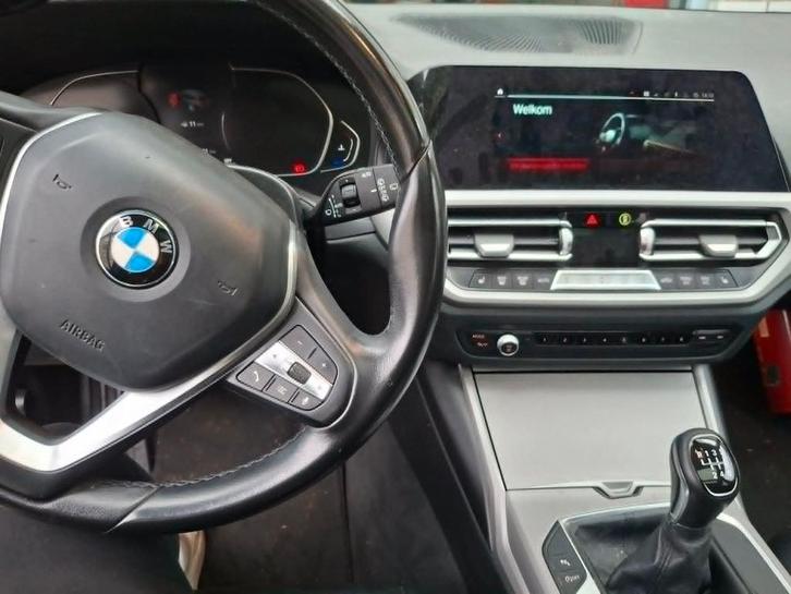 BMW 318D, Auto's, BMW, Particulier, 3 Reeks, Cruise Control, Diesel, Euro 6, Break, 5 deurs, Handgeschakeld, Zwart, Zwart, Leder