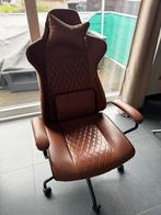 Bureaustoel, Ophalen, Gaming bureaustoel, Bruin, Zo goed als nieuw