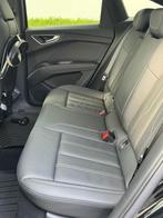 Te Koop Zwarte Audi Q4-S line E-Tron 40 Coupé, Auto's, Te koop, 5 deurs, Kunstmatig leder, Coupé