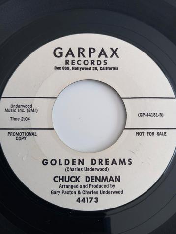 CHUCK DENMAN.  POPCORN OLDIES USA 45T, Enlèvement ou Envoi, Comme neuf