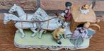 Vintage - Koetsbeeld - Biscuit - In uitstekende staat - € 85, Antiek en Kunst, Antiek | Porselein, Ophalen of Verzenden