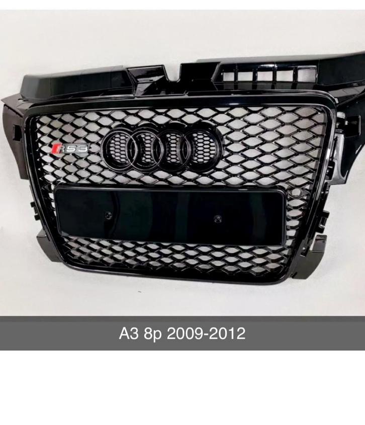 Calandre RS nid d’abeille Audi a3 8P 2009/2012, Autos : Divers, Tuning & Styling, Enlèvement