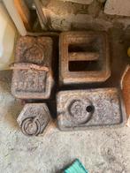 4 Zware metalen gewrichten 20-10 kg voor paraplu of tenten, Ophalen