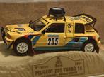 PEUGEOT 205 Turbo 16 - PARIS - DAKAR 1987, Ophalen of Verzenden, Nieuw, Auto, Norev