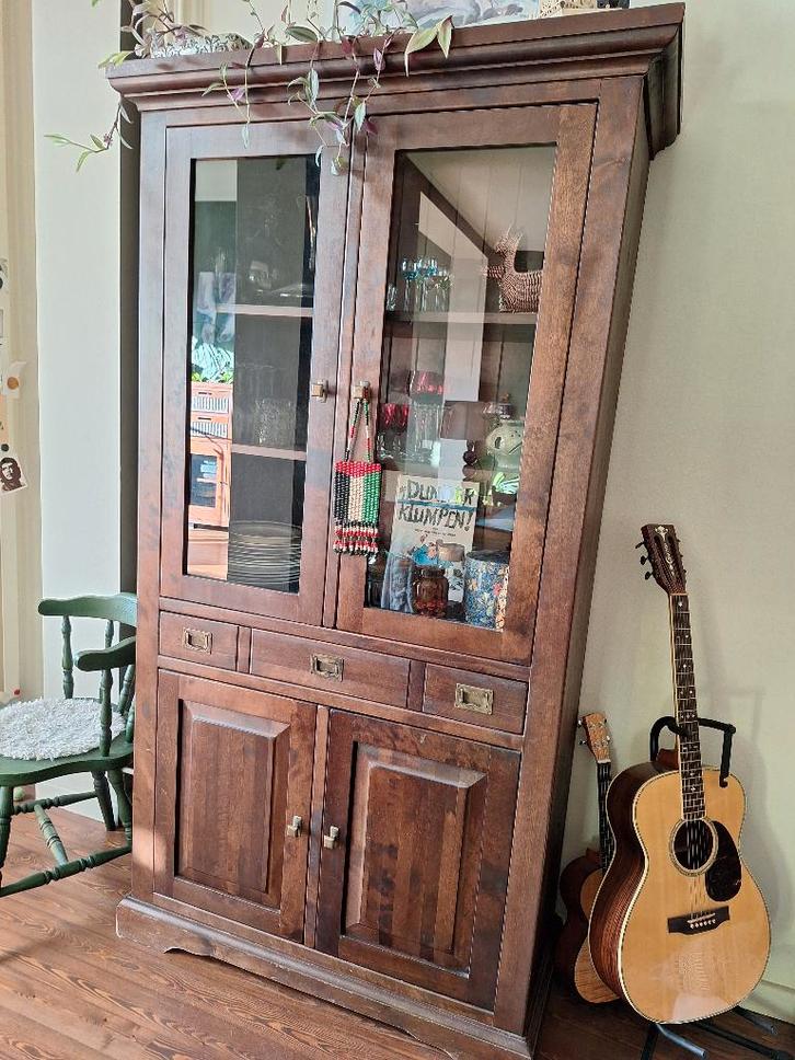 Kast, Huis en Inrichting, Kasten | Kleerkasten, Gebruikt, Met lade(s), Met deur(en), Met plank(en), Ophalen