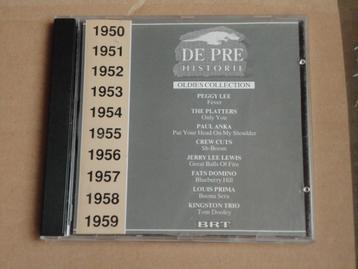 CD De Pre Historie 1950-1959  PLATTERS/GRANATA  >>> Zie nota beschikbaar voor biedingen