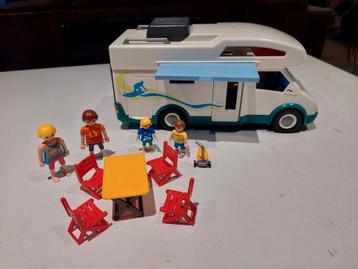 Playmobil grote familie camper set 6671