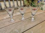 Vintage Martini glazen retro stijl, prijs voor 3., Verzamelen, Glas en Drinkglazen, Gebruikt, Ophalen of Verzenden, Borrel- of Shotglas