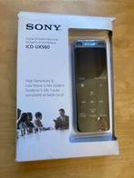 SONY dictaphone / enregistreur vocale numérique, Audio, Tv en Foto, Bandrecorder, Ophalen of Verzenden