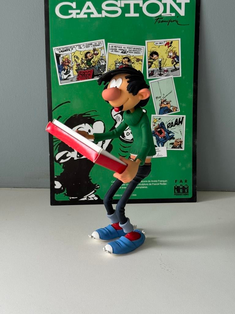 Gaston version speciale - fariboles, Collections, Personnages de BD, Comme neuf, Tintin, Enlèvement ou Envoi
