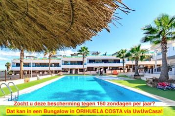 Uw eigen Bungalow in ORIHUELA COSTA bij roze meer + parking beschikbaar voor biedingen