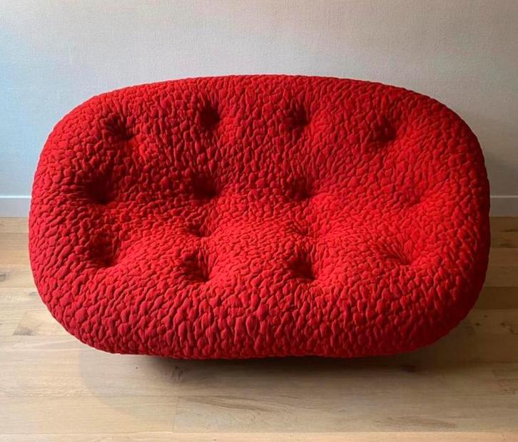 Ligne Roset Ploum 2-zits design bank high back, Maison & Meubles, Canapés | Salons, Comme neuf, Enlèvement ou Envoi