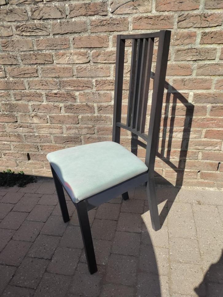 Lot de 4 chaises assorties, Huis en Inrichting, Stoelen, Gebruikt, Vier, Hout, Bruin, Ophalen