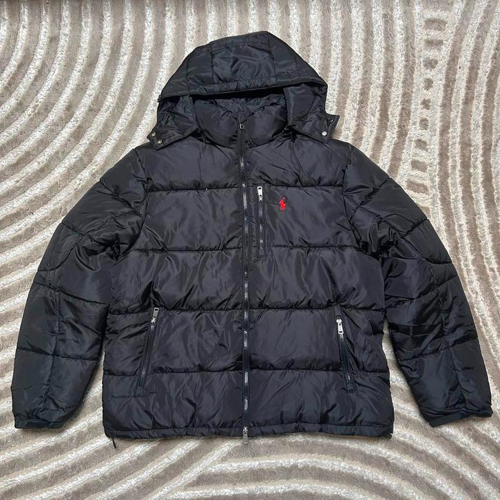 Ralph Lauren puffer, Kleding | Heren, Jassen | Winter, Zo goed als nieuw, Maat 52/54 (L), Zwart, Ophalen of Verzenden